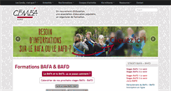 Desktop Screenshot of cemea-alsace.fr